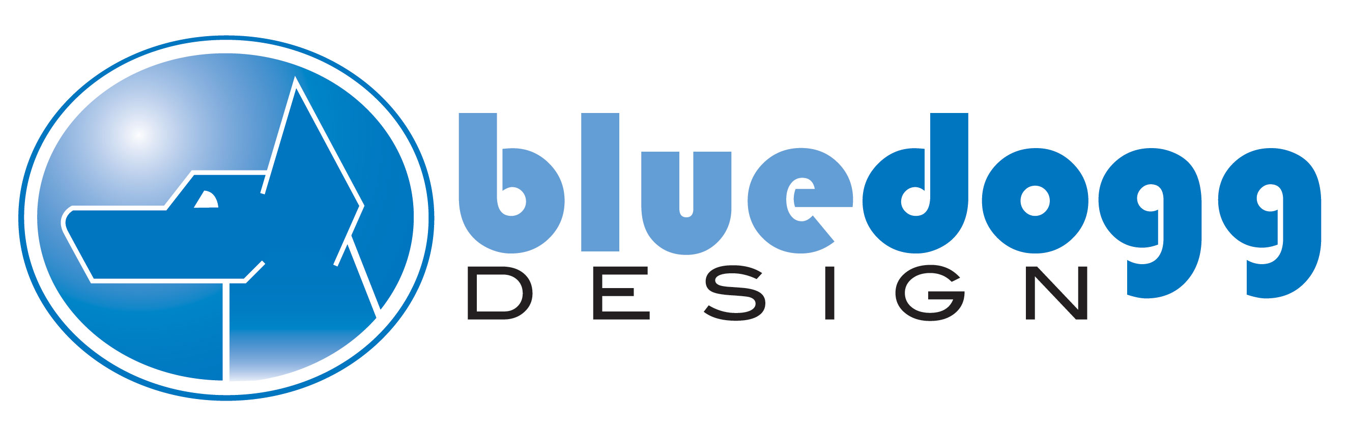 Blue Dogg Design Logo